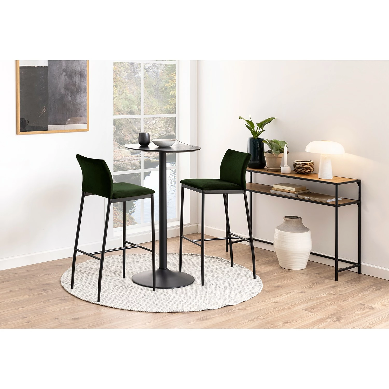 Red Living Console Coogee III - Imitation chêne sauvage 5 Red Living Console Coogee III - Imitation chêne sauvage – Image 3