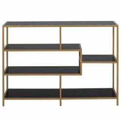 Red Living Étagère Coogee II - Noir / Doré -loftscape Boutique 1000263275 210430 14473000069 DETAILS P000000001000263275