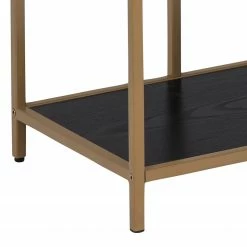 Red Living Étagère Coogee I - Noir / Doré - Hauteur : 114 cm -loftscape Boutique 1000263280 210430 14473000100 DETAILS P000000001000263280