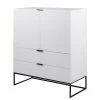 Loftscape Buffet Kaina - Blanc / Noir
