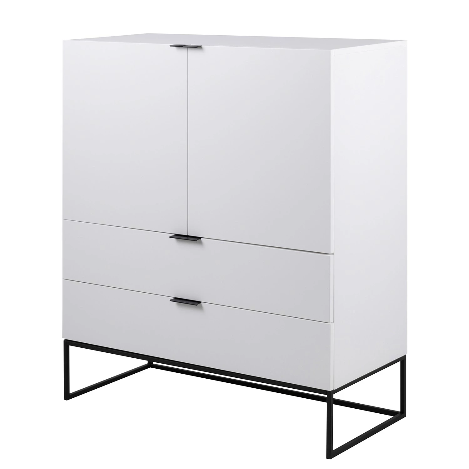 Loftscape Buffet Kaina - Blanc / Noir 3 Loftscape Buffet Kaina - Blanc / Noir