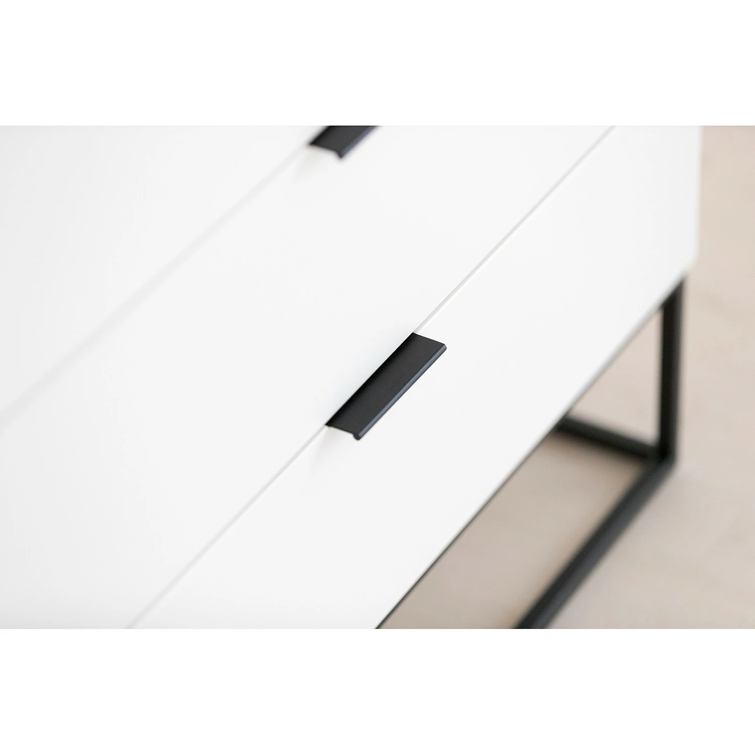 Loftscape Buffet Kaina - Blanc / Noir 9 Loftscape Buffet Kaina - Blanc / Noir – Image 7