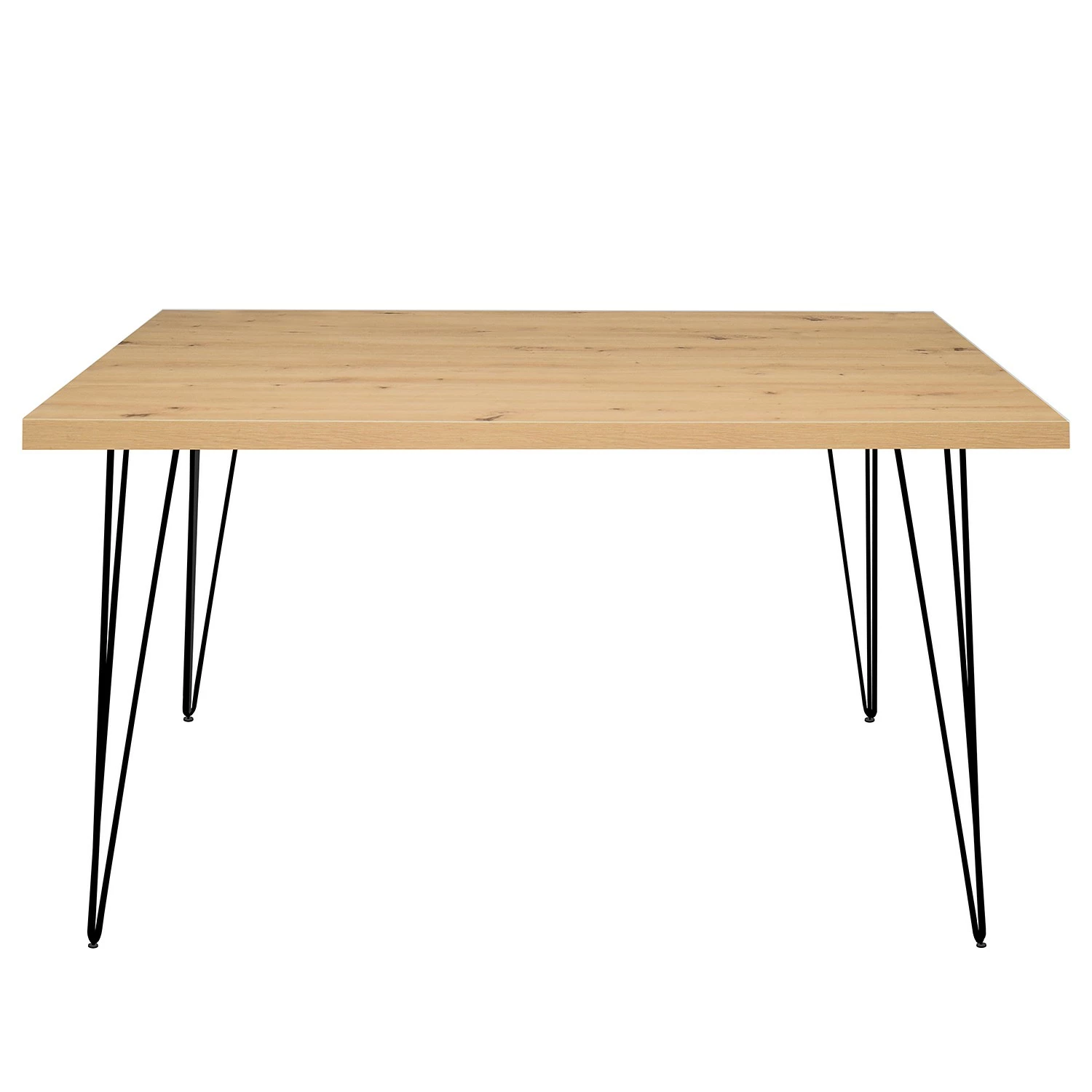 Furnitive Bureau Unieux - Imitation chêne noueux - Largeur : 120 cm - Noir 4 Furnitive Bureau Unieux - Imitation chêne noueux - Largeur : 120 cm - Noir – Image 2