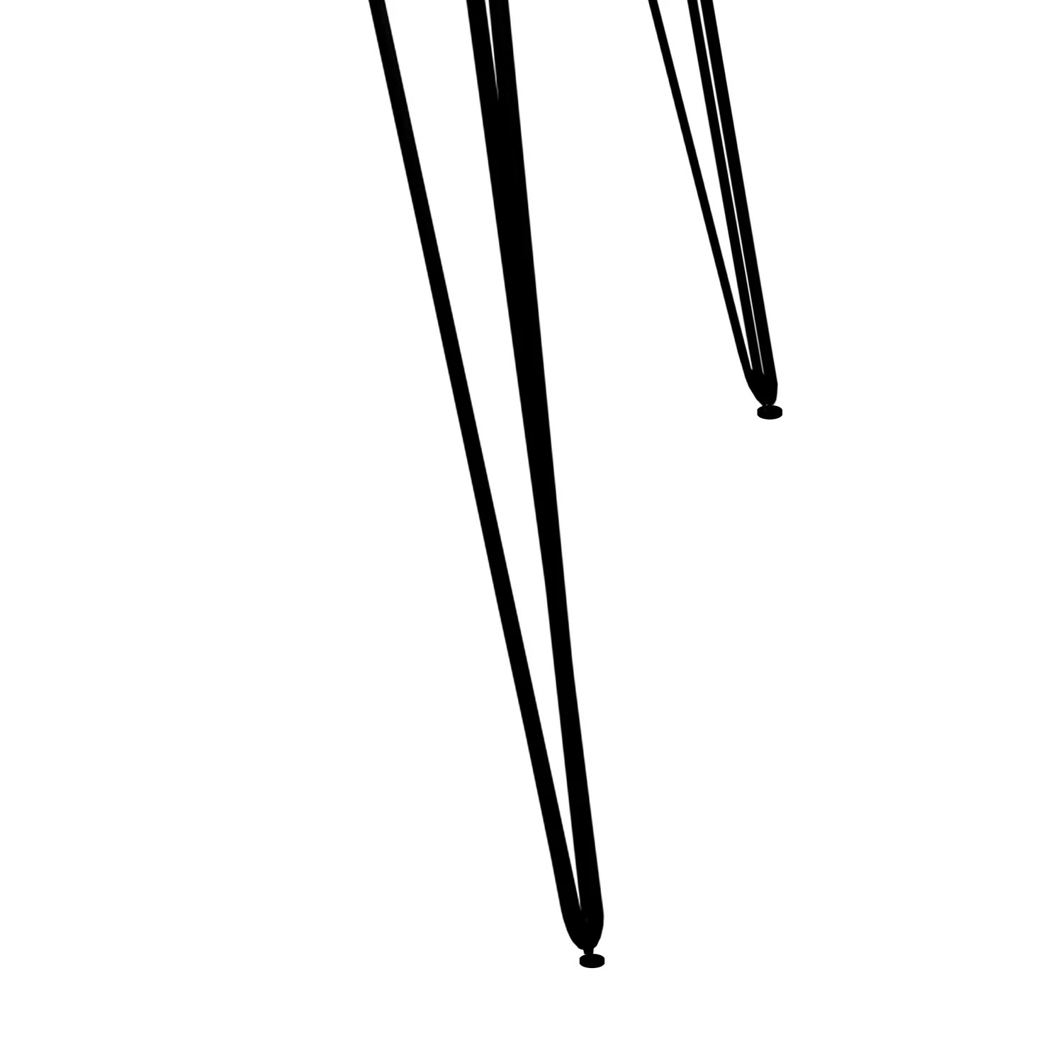 Furnitive Bureau Unieux - Imitation chêne noueux - Largeur : 120 cm - Noir 6 Furnitive Bureau Unieux - Imitation chêne noueux - Largeur : 120 cm - Noir – Image 4