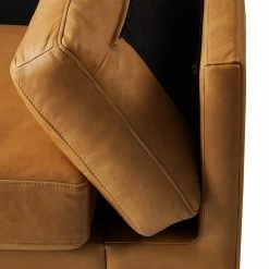 Studio Copenhagen 2-3 places Canapé COSO Classic+ - Cuir véritable Taru : Marron clair - Chrome brillant -loftscape Boutique 1000263386 210429 12352200013 DETAILS P000000001000263386