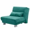 Loftscape Fauteuil convertible Rakir - Microfibre - Microfibre Enza: Turquoise -loftscape Boutique 1000263729 210525 14090300046 IMAGE P000000001000263729