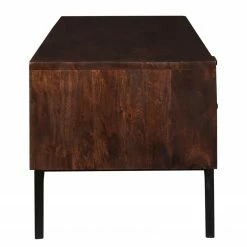 Ars manufacti Meuble TV Angun - Acacia massif / Métal - Acacia foncé / Noir 9 Ars manufacti Meuble TV Angun - Acacia massif / Métal - Acacia foncé / Noir -loftscape Boutique 1000264983 220105 15580200061 DETAILS P000000001000264983