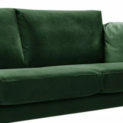 Maison Belfort Canapé Venette (2-3 places) - Microfibre - Microfibre Bruna: Vert foncé -loftscape Boutique 1000264997 210827 06175300236 DETAILS P000000001000264997