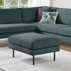 Mørteens Fauteuil Landos - Velours côtelé Licia: Bleu marine -loftscape Boutique 1000265023 210827 06182300489 MOOD DETAILS P000000001000265023 mood