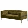 Mørteens Canapé Vernioz (2 places) - Tissu - Tissu Adela: Avocat