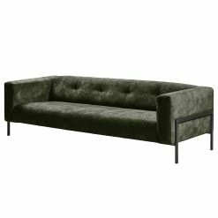 Mørteens Grand canapé Vernioz - Tissu - Tissu Adela: Vert mousse