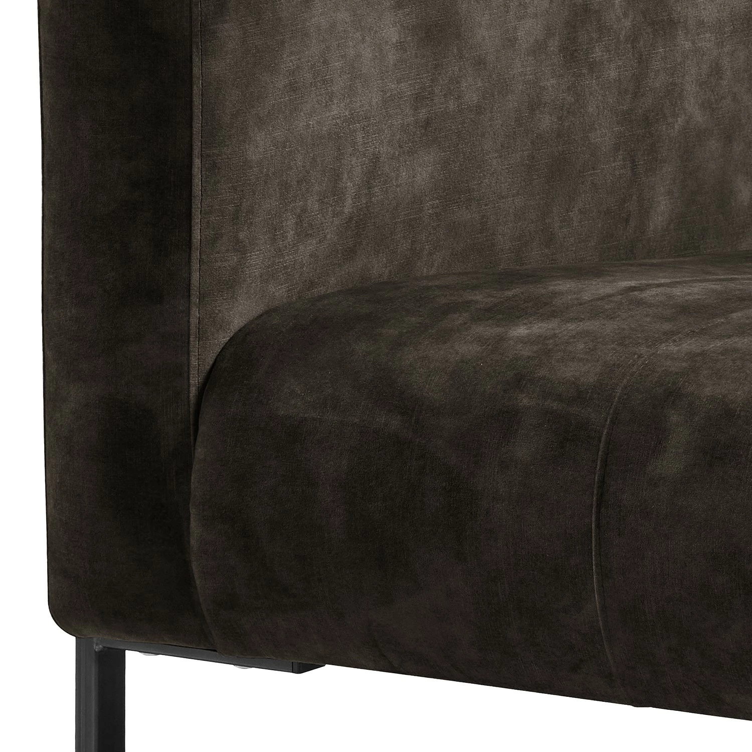 Mørteens Fauteuil Vernioz - Tissu - Tissu Adela: Gris marron 9 Mørteens Fauteuil Vernioz - Tissu - Tissu Adela: Gris marron – Image 7