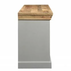 Maison Belfort Meuble TV Antton - Acacia / Manguier massif - Gris / Manguier -loftscape Boutique 1000265466 220104 093805000059 DETAILS P000000001000265466