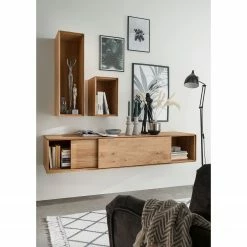 Naturoo Étagère murale Kolanoor I - Chêne sauvage massif -loftscape Boutique 1000265774 210518 09314900011 MOOD DETAILS P000000001000265774 mood