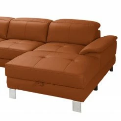 Loftscape Canapé panoramique Bussy - Cuir véritable - Cuir Moja: Marron chevreuil - Méridienne courte à droite / longue à gauche (vue de face) - Sans fonction couchage 20 Loftscape Canapé panoramique Bussy - Cuir véritable - Cuir Moja: Marron chevreuil - Méridienne courte à droite / longue à gauche (vue de face) - Sans fonction couchage -loftscape Boutique 1000266804 210527 11183300499 DETAILS P000000001000266804