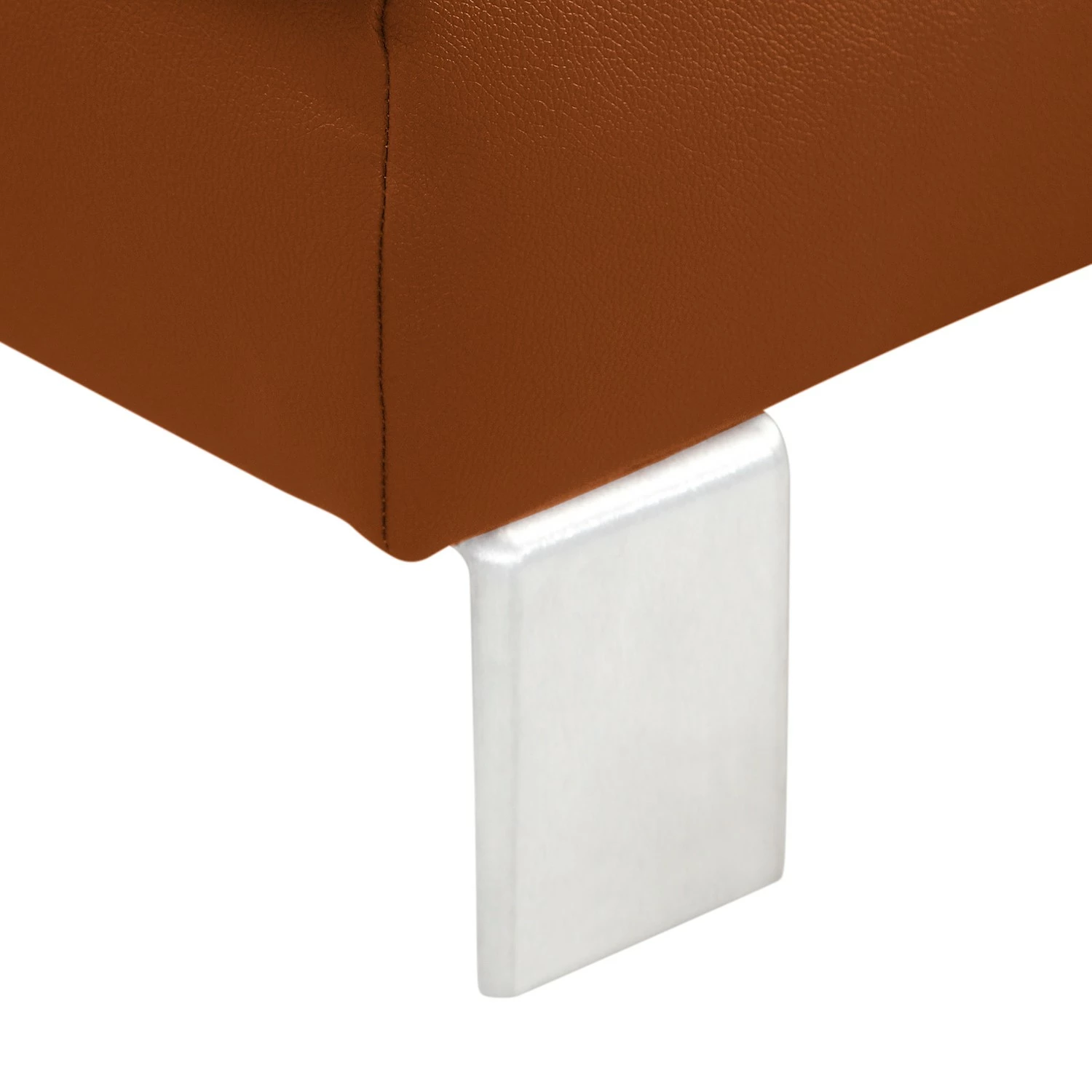 Loftscape Canapé panoramique Bussy - Cuir véritable - Cuir Moja: Marron chevreuil - Méridienne courte à droite / longue à gauche (vue de face) - Sans fonction couchage 12 Loftscape Canapé panoramique Bussy - Cuir véritable - Cuir Moja: Marron chevreuil - Méridienne courte à droite / longue à gauche (vue de face) - Sans fonction couchage – Image 10