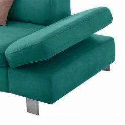 Loftscape Canapé d’angle Calau - Microfibre - Microfibre Enza: Turquoise - Méridienne longue à gauche (vue de face) - Avec fonction couchage 18 Loftscape Canapé d’angle Calau - Microfibre - Microfibre Enza: Turquoise - Méridienne longue à gauche (vue de face) - Avec fonction couchage -loftscape Boutique 1000266820 210527 11191000675 DETAILS P000000001000266820