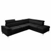 Loftscape Canapé d’angle Busene - Cuir véritable - Cuir Moja: Noir - Méridienne longue à droite (vue de face) - Avec fonction couchage 2 Loftscape Canapé d’angle Busene - Cuir véritable - Cuir Moja: Noir - Méridienne longue à droite (vue de face) - Avec fonction couchage -loftscape Boutique 1000266851 210527 11194700997 IMAGE P000000001000266851
