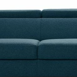 Loftscape Canapé d’angle Cadima II - Tissu - Tissu Cavo: Bleu marine - Méridienne courte à droite (vue de face) - Avec fonction couchage -loftscape Boutique 1000266893 210527 11203201520 DETAILS P000000001000266893