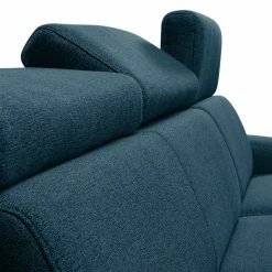 Loftscape Canapé d’angle Cadima II - Tissu - Tissu Cavo: Bleu marine - Méridienne courte à droite (vue de face) - Avec fonction couchage -loftscape Boutique 1000266893 210527 11203201523 DETAILS P000000001000266893