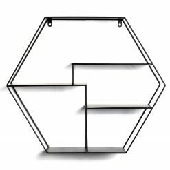 Loftscape Étagère murale Keila - Métal - Noir -loftscape Boutique 1000267361 210518 16033100007 DETAILS P000000001000267361