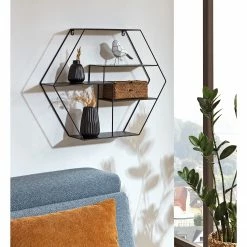 Loftscape Étagère murale Keila - Métal - Noir -loftscape Boutique 1000267361 220608 020 MOOD DETAILS P000000001000267361 mood