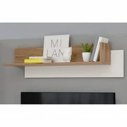 Norrwood Étagère murale Boyd I - Imitation chêne / Blanc -loftscape Boutique 1000270213 210609 06153800031 MOOD DETAILS P000000001000270213 mood