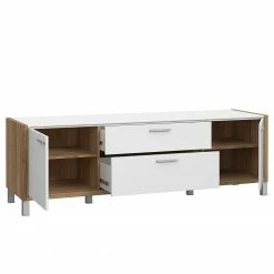 Norrwood Meuble TV Boyd I - Blanc / Imitation chêne 13 Norrwood Meuble TV Boyd I - Blanc / Imitation chêne -loftscape Boutique 1000270231 210609 06155600144 DETAILS P000000001000270231