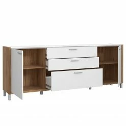 Norrwood Buffet Boyd II - Blanc / Imitation chêne -loftscape Boutique 1000270234 210609 06155700168 DETAILS P000000001000270234