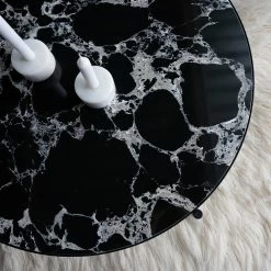 Studio Copenhagen Table basse Abee - Imitation marbre noir / Noir 25 Studio Copenhagen Table basse Abee - Imitation marbre noir / Noir -loftscape Boutique 1000270346 220915 022 MOOD DETAILS P000000001000270346 mood