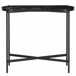 Studio Copenhagen Console Abee - Imitation marbre noir / Noir -loftscape Boutique 1000270353 220809 030 DETAILS P000000001000270353