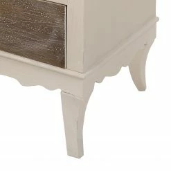 Ridgevalley Meuble TV Pua - Eucalyptus massif - Blanc / Marron -loftscape Boutique 1000270686 210602 06133100121 DETAILS P000000001000270686