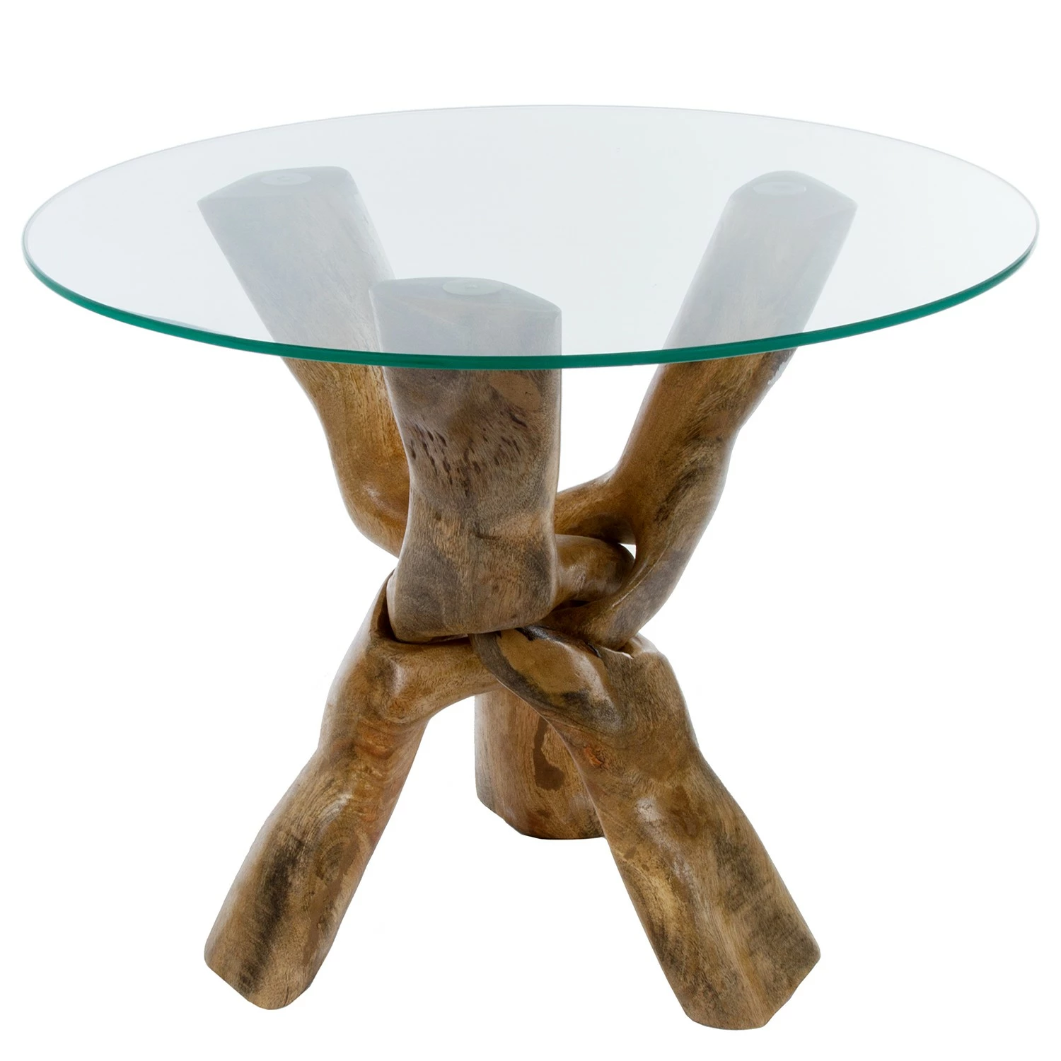 Ridgevalley Table basse Sandy - Manguier massif / Verre - Marron 3 Ridgevalley Table basse Sandy - Manguier massif / Verre - Marron