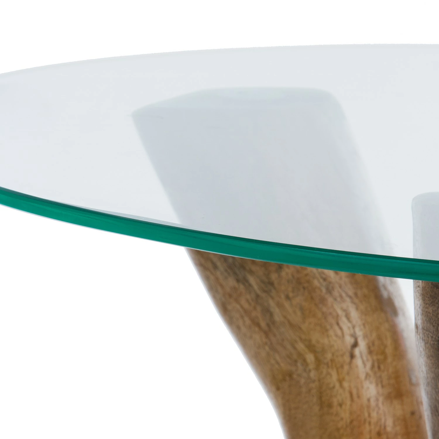 Ridgevalley Table basse Sandy - Manguier massif / Verre - Marron 5 Ridgevalley Table basse Sandy - Manguier massif / Verre - Marron – Image 3