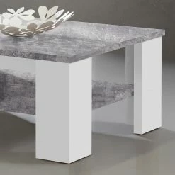 Loftscape Table basse Lono - Imitation béton / Blanc 7 Loftscape Table basse Lono - Imitation béton / Blanc -loftscape Boutique 1000272354 210819 07025000172 DETAILS P000000001000272354
