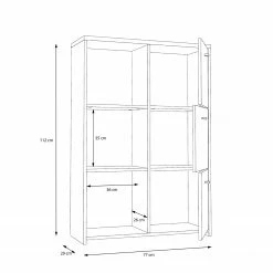 Loftscape Buffet Rison V - Gris foncé / Imitation bois ancien 14 Loftscape Buffet Rison V - Gris foncé / Imitation bois ancien -loftscape Boutique 1000272365 210819 07024300054 SKETCH DETAILS P000000001000272365 sketch