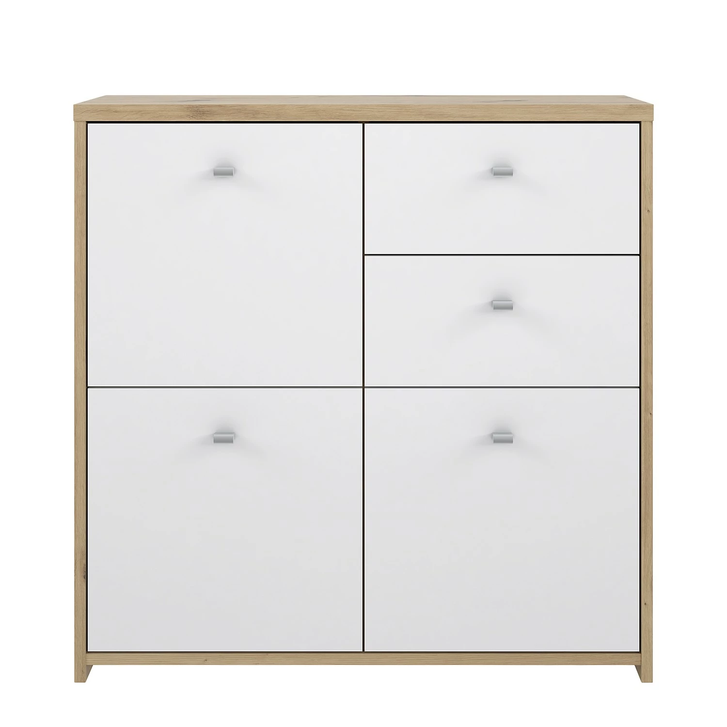 Loftscape Buffet Rison III - Imitation chêne Artisan / Blanc 5 Loftscape Buffet Rison III - Imitation chêne Artisan / Blanc – Image 3