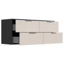 Posseik Commode Asker II - Crème / Anthracite - Hauteur : 46 cm 12 Posseik Commode Asker II - Crème / Anthracite - Hauteur : 46 cm -loftscape Boutique 1000272576 210614 06040600171 DETAILS P000000001000272576