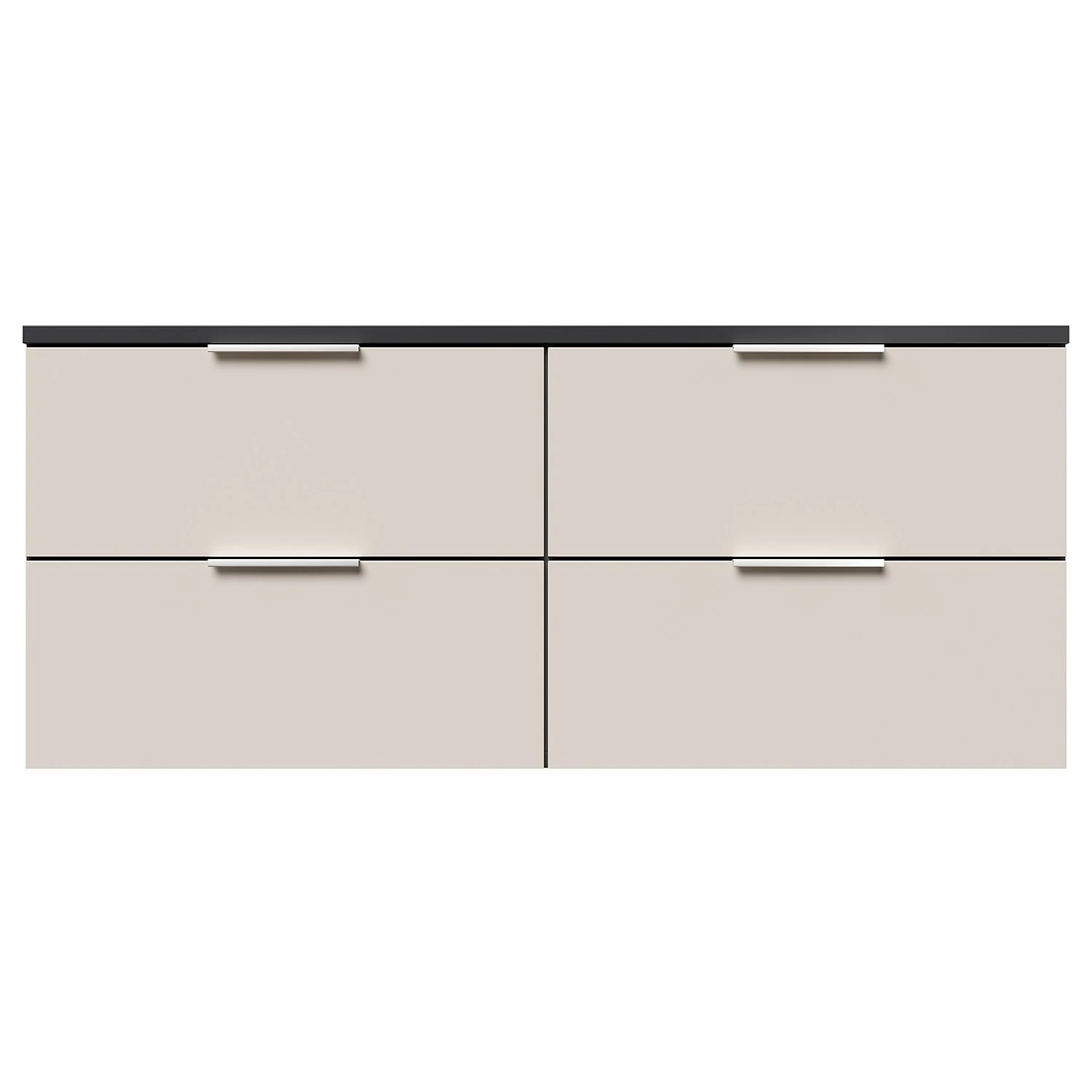 Posseik Commode Asker II - Crème / Anthracite - Hauteur : 46 cm 7 Posseik Commode Asker II - Crème / Anthracite - Hauteur : 46 cm – Image 5