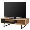 Loftscape Meuble TV Borsh - Placage en bois véritable - Chêne / Noir -loftscape Boutique 1000273407 210611 15403100006 IMAGE P000000001000273407
