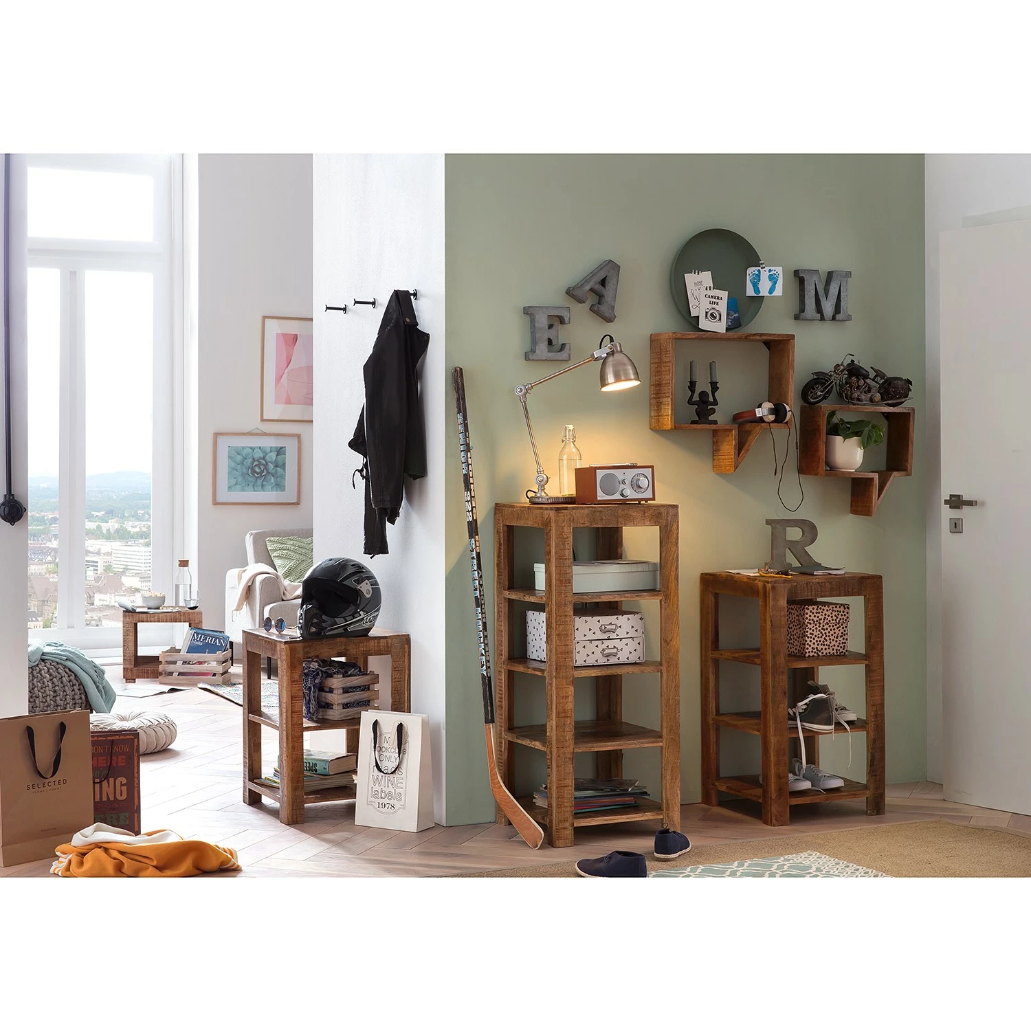 Naturoo Bout de canapé Colwood - Manguier massif 4 Naturoo Bout de canapé Colwood - Manguier massif – Image 2