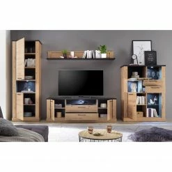 Ridgevalley Armoire Nanda I - Imitation chêne artisan / Imitation chêne noir -loftscape Boutique 1000273440 210610 07544700017 MOOD DETAILS P000000001000273440 mood