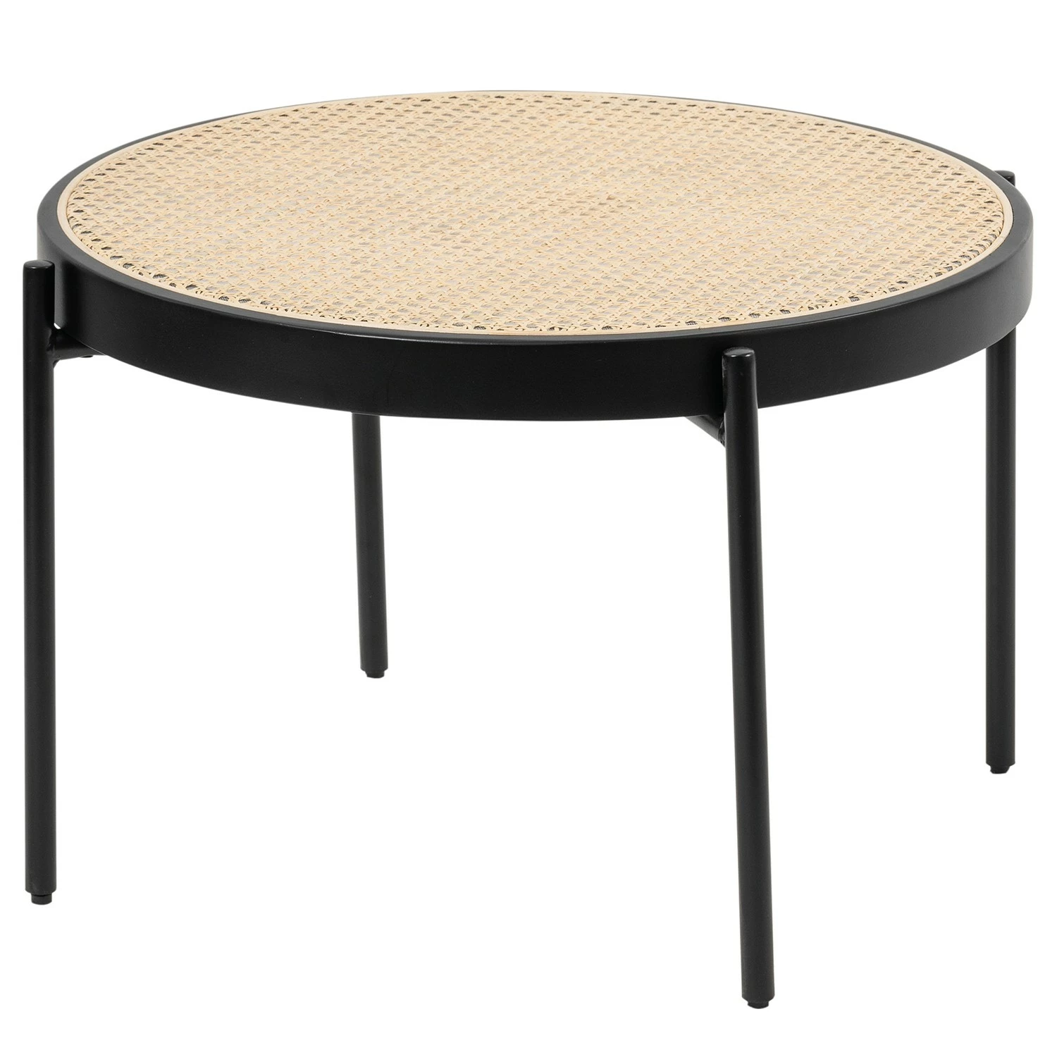 Studio Copenhagen Table basse Cyra - Rotin / Métal - Rotin / Noir 3 Studio Copenhagen Table basse Cyra - Rotin / Métal - Rotin / Noir