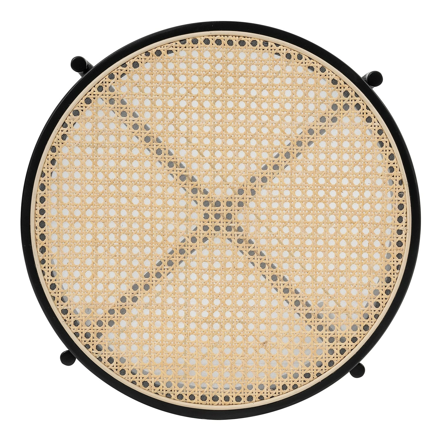 Studio Copenhagen Bout de canapé Cyra - Rotin / Métal - Rotin / Noir 7 Studio Copenhagen Bout de canapé Cyra - Rotin / Métal - Rotin / Noir – Image 5