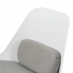 Mørteens Fauteuil Evie I - Matière plastique et tissu / Hêtre massif - Blanc et gris / Hêtre 14 Mørteens Fauteuil Evie I - Matière plastique et tissu / Hêtre massif - Blanc et gris / Hêtre -loftscape Boutique 1000273470 220420 045 DETAILS P000000001000273470