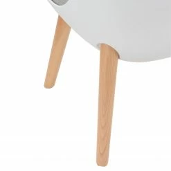 Mørteens Fauteuil Evie I - Matière plastique et tissu / Hêtre massif - Blanc et gris / Hêtre 16 Mørteens Fauteuil Evie I - Matière plastique et tissu / Hêtre massif - Blanc et gris / Hêtre -loftscape Boutique 1000273470 220420 055 DETAILS P000000001000273470