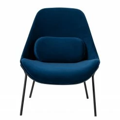 Studio Copenhagen Fauteuil Evie II - Velours / Métal - Bleu foncé / Noir 24 Studio Copenhagen Fauteuil Evie II - Velours / Métal - Bleu foncé / Noir -loftscape Boutique 1000273471 220420 030 DETAILS P000000001000273471