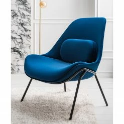 Studio Copenhagen Fauteuil Evie II - Velours / Métal - Bleu foncé / Noir 19 Studio Copenhagen Fauteuil Evie II - Velours / Métal - Bleu foncé / Noir -loftscape Boutique 1000273471 220919 021 MOOD DETAILS P000000001000273471 mood