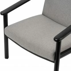 Studio Copenhagen Fauteuil Etah - Tissu / Hêtre massif - Gris / Noir 27 Studio Copenhagen Fauteuil Etah - Tissu / Hêtre massif - Gris / Noir -loftscape Boutique 1000273473 220420 050 DETAILS P000000001000273473