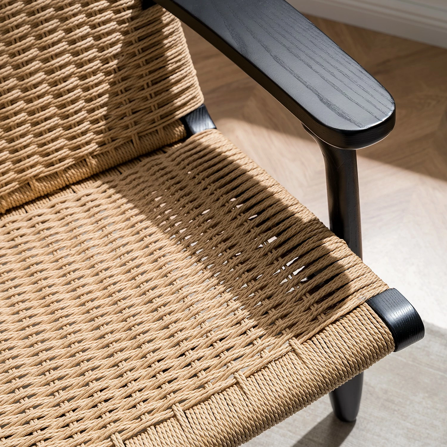 Studio Copenhagen Fauteuil de jardin Emeli - Corde / Frêne massif - Corde naturelle / Frêne 6 Studio Copenhagen Fauteuil de jardin Emeli - Corde / Frêne massif - Corde naturelle / Frêne – Image 4